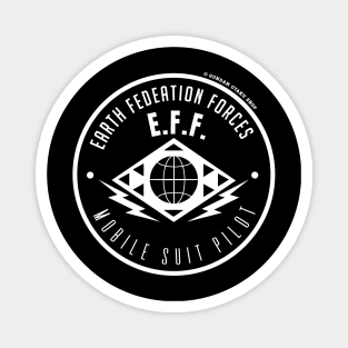 Earth Federation Ace Badge V2 Magnet